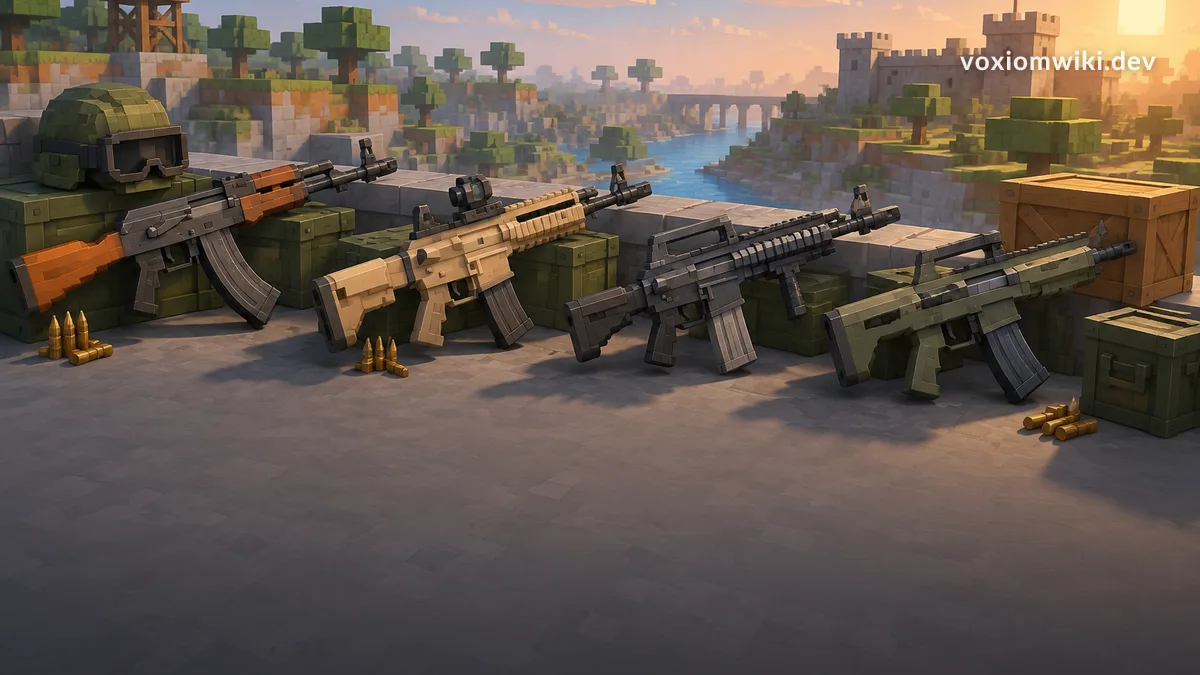 Voxiom Assault Rifle Guide: All Four ARs Compared