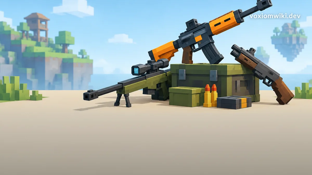 Voxiom Weapons Guide: Damage, Tiers and Best Loadouts