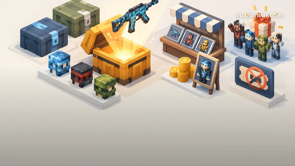 Voxiom Skins: How to Get Them via Crates, Market and Giveaways